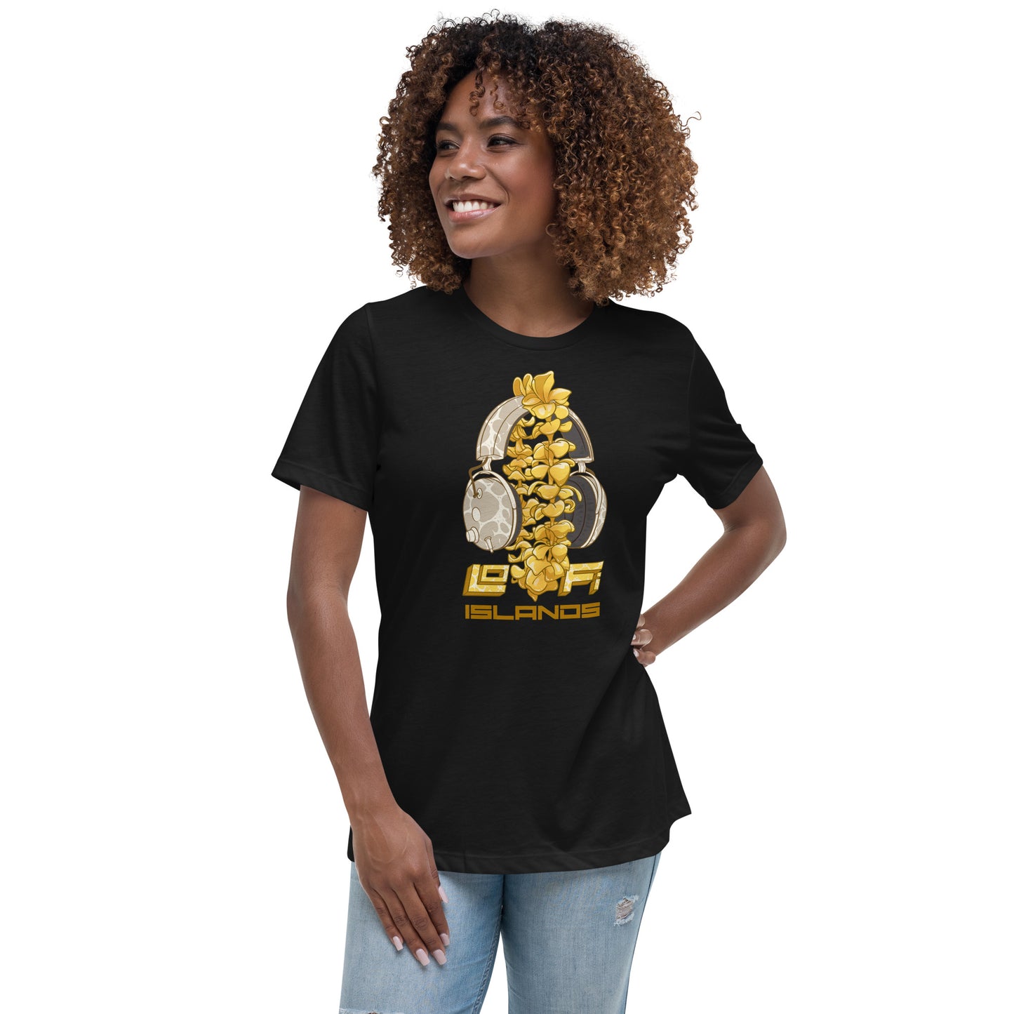 Lo-Fi Islands Lei Women's Relaxed T-Shirt