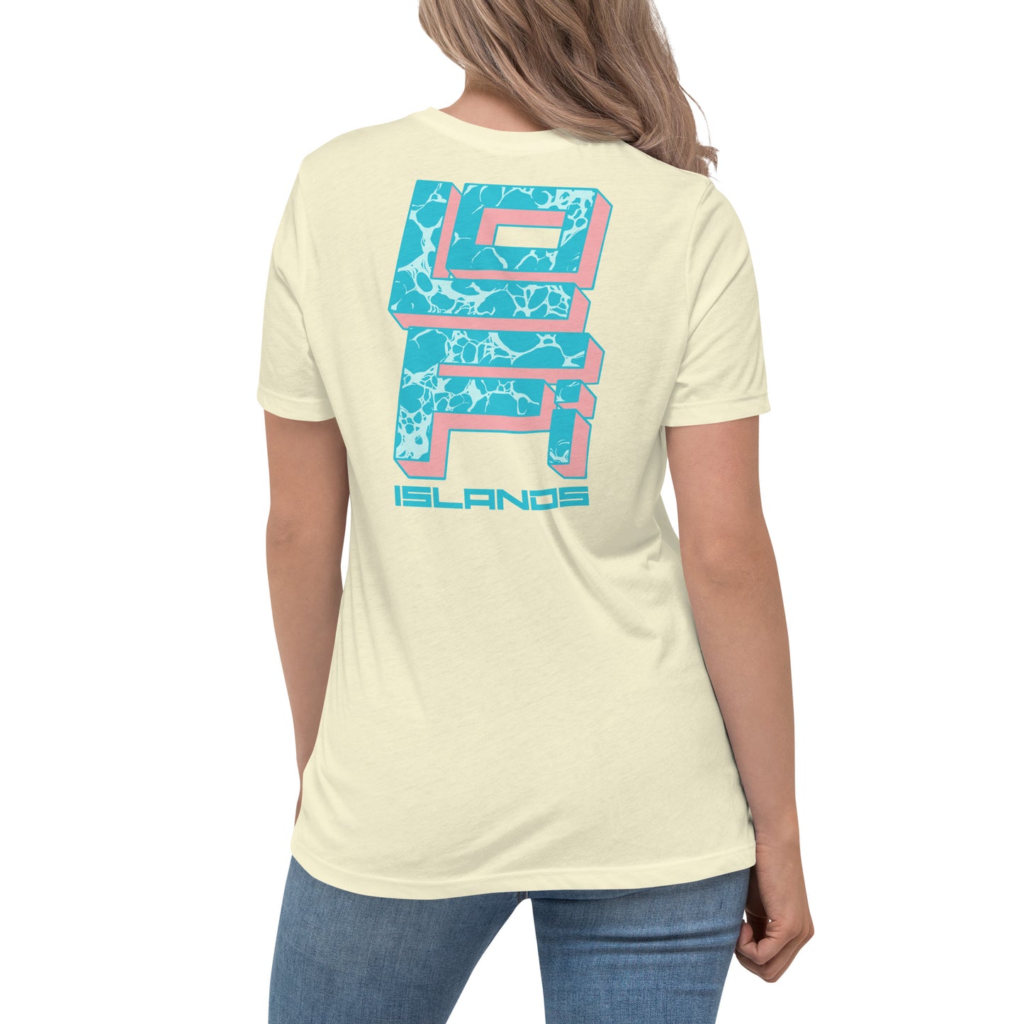 Lo-Fi Islands Keyboard Women's Relaxed T-Shirt