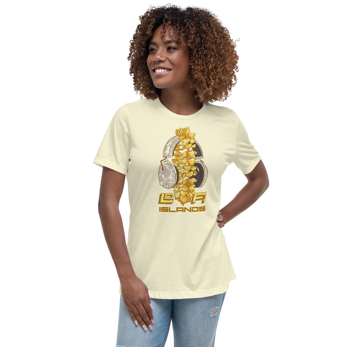 Lo-Fi Islands Lei Women's Relaxed T-Shirt