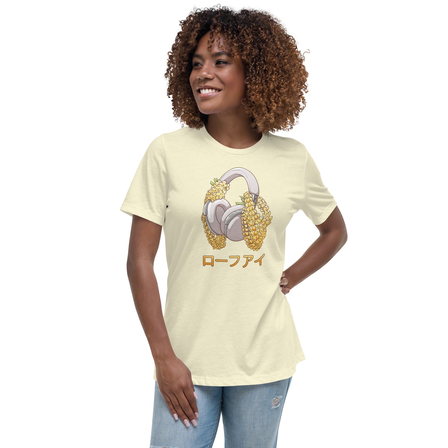 Puakenikeni Headphones Women's Relaxed T-Shirt