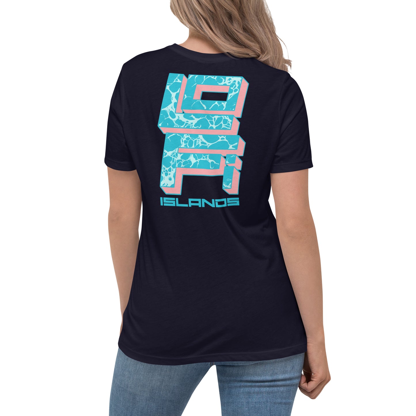 Lo-Fi Islands Keyboard Women's Relaxed T-Shirt