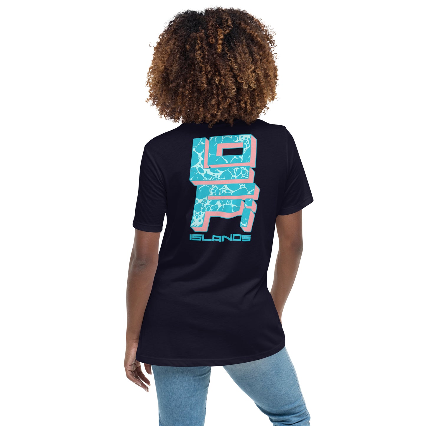 Lo-Fi Islands Keyboard Women's Relaxed T-Shirt