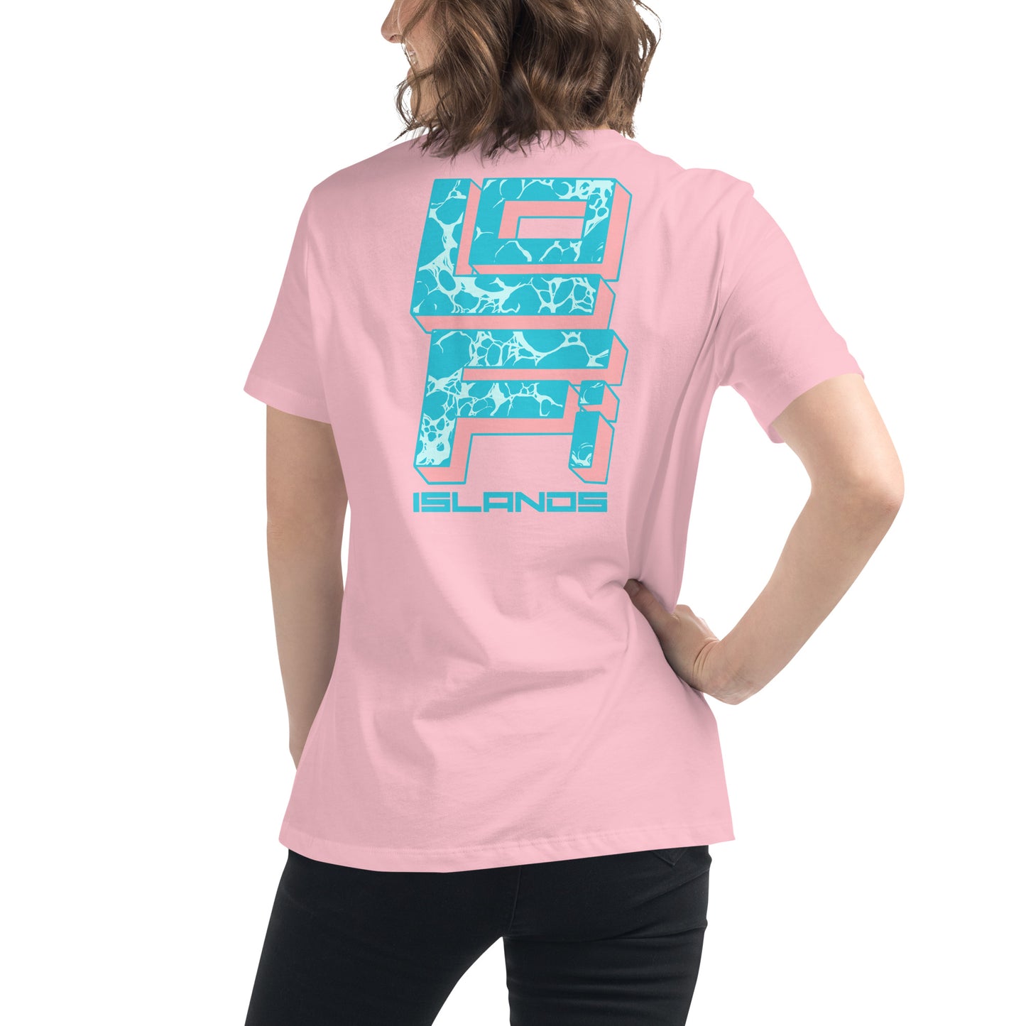 Lo-Fi Islands Keyboard Women's Relaxed T-Shirt