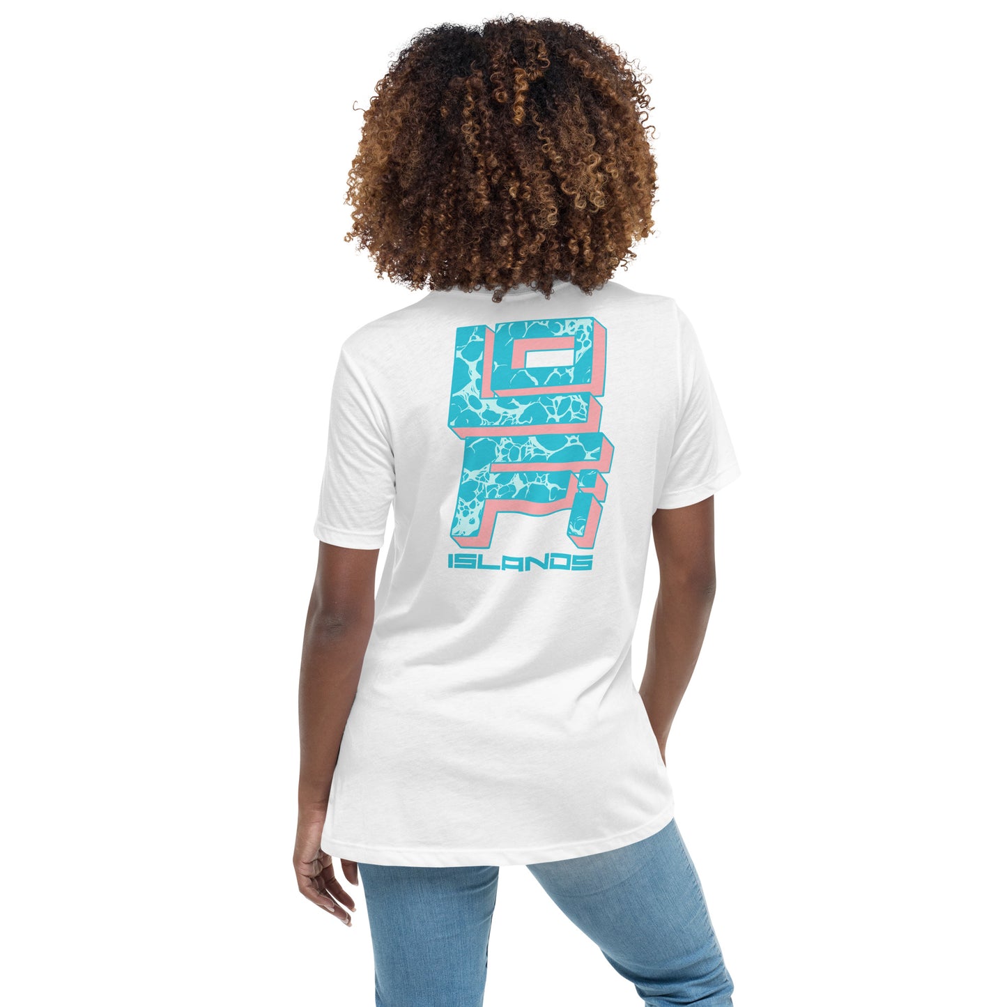 Lo-Fi Islands Keyboard Women's Relaxed T-Shirt