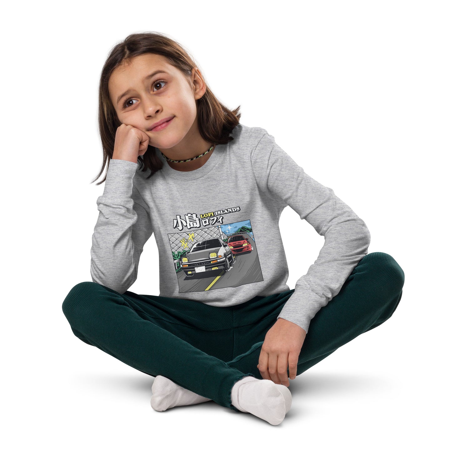 Island Drive Youth Long Sleeve Tee