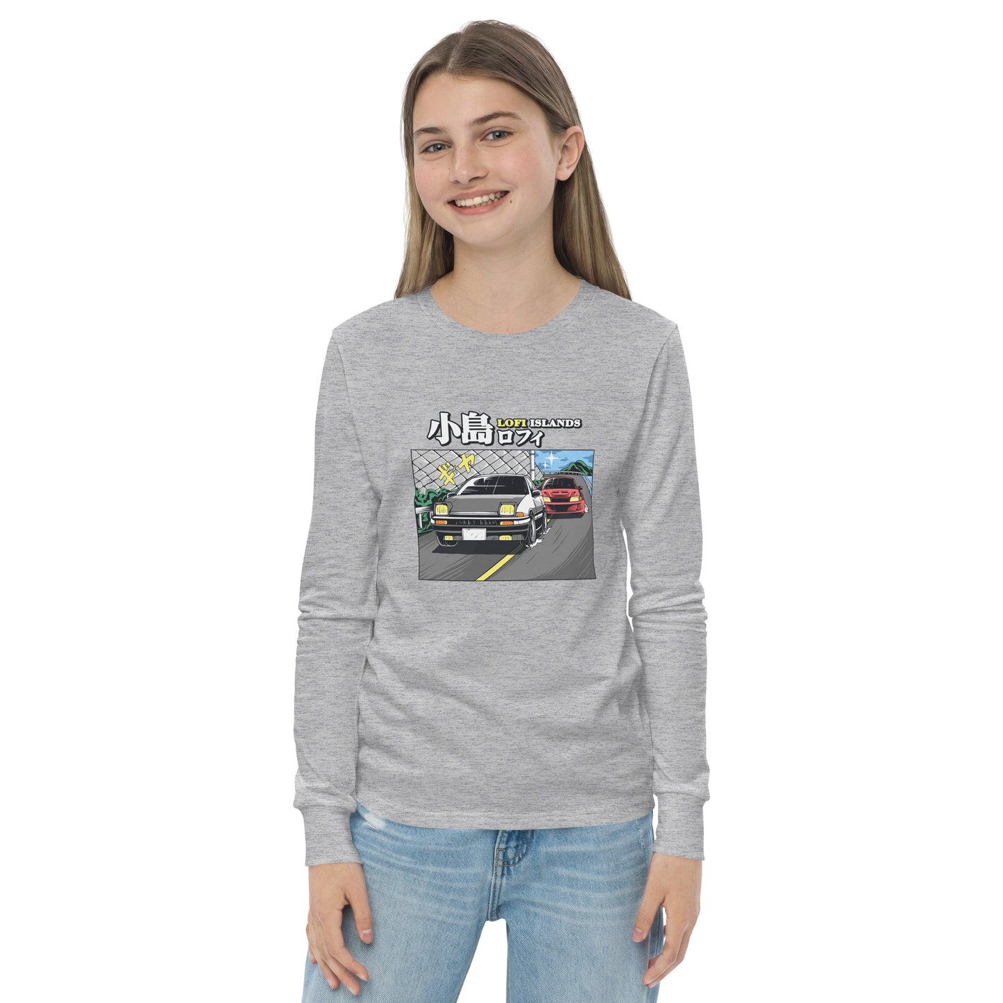 Island Drive Youth Long Sleeve Tee