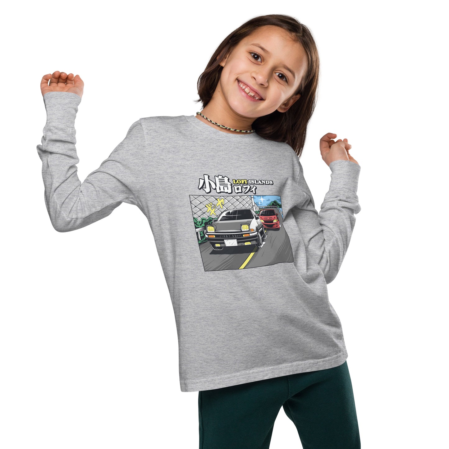 Island Drive Youth Long Sleeve Tee