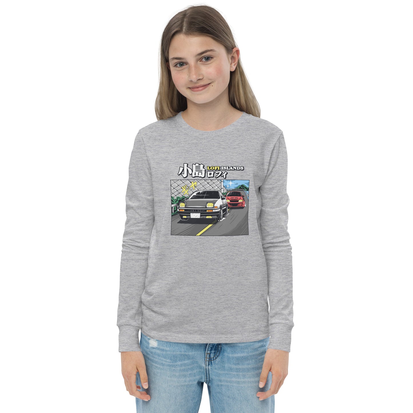 Island Drive Youth Long Sleeve Tee