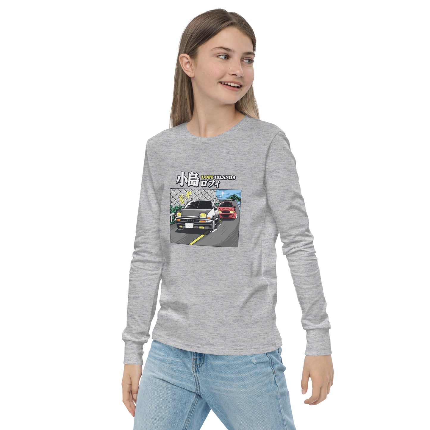 Island Drive Youth Long Sleeve Tee