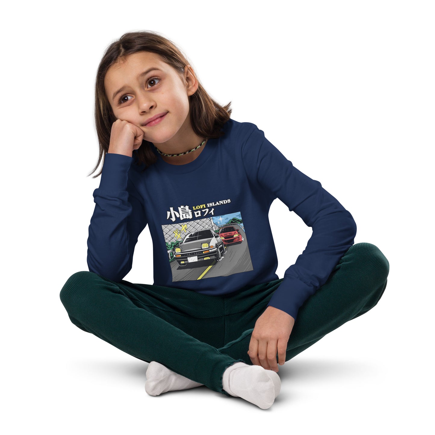 Island Drive Youth Long Sleeve Tee