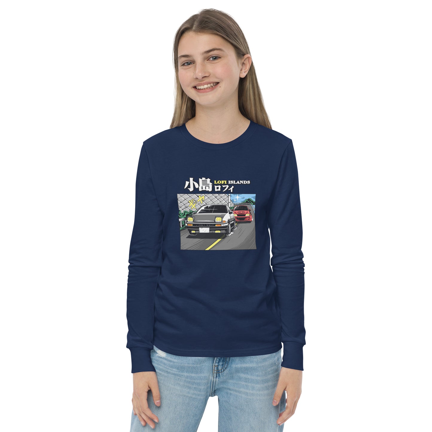 Island Drive Youth Long Sleeve Tee