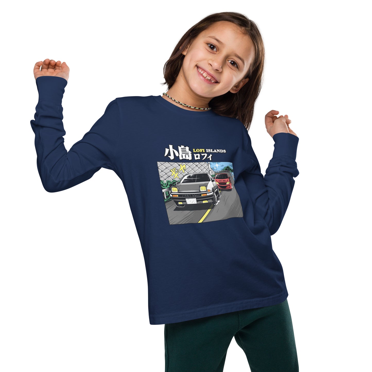 Island Drive Youth Long Sleeve Tee