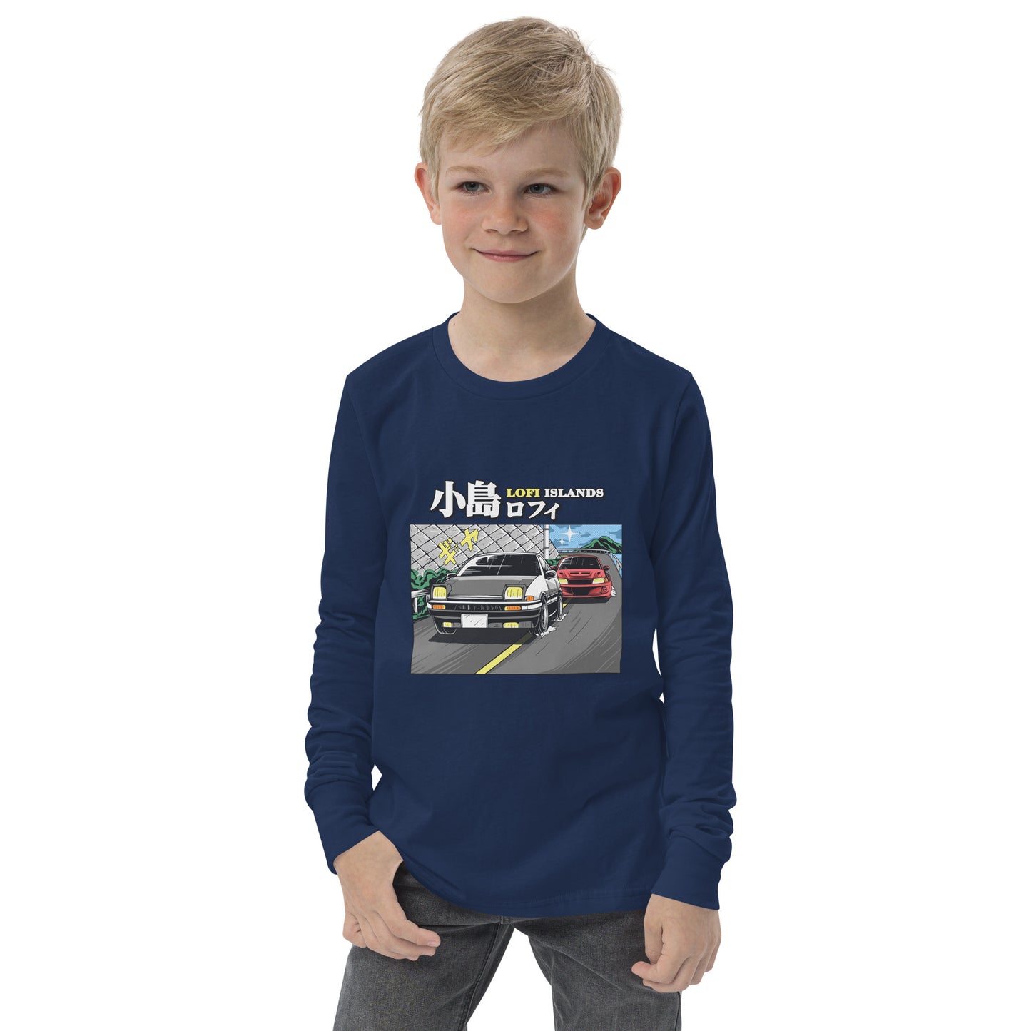 Island Drive Youth Long Sleeve Tee