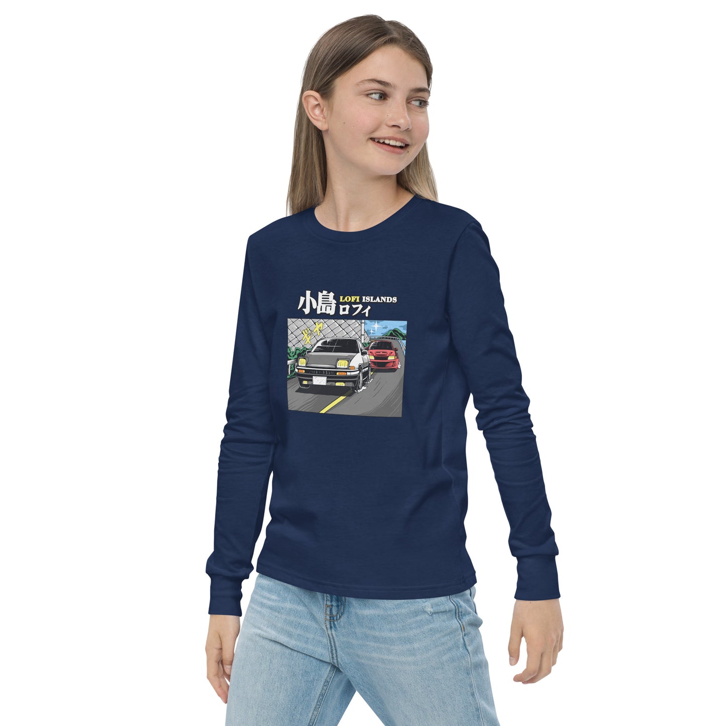 Island Drive Youth Long Sleeve Tee