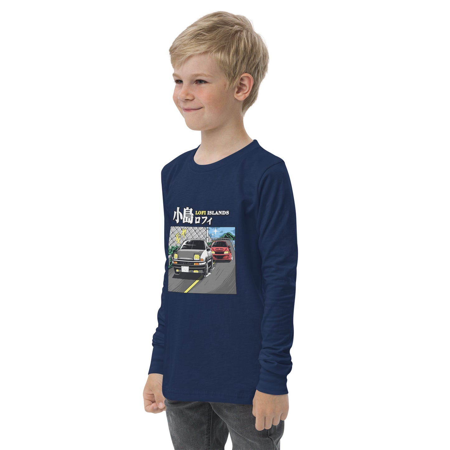 Island Drive Youth Long Sleeve Tee