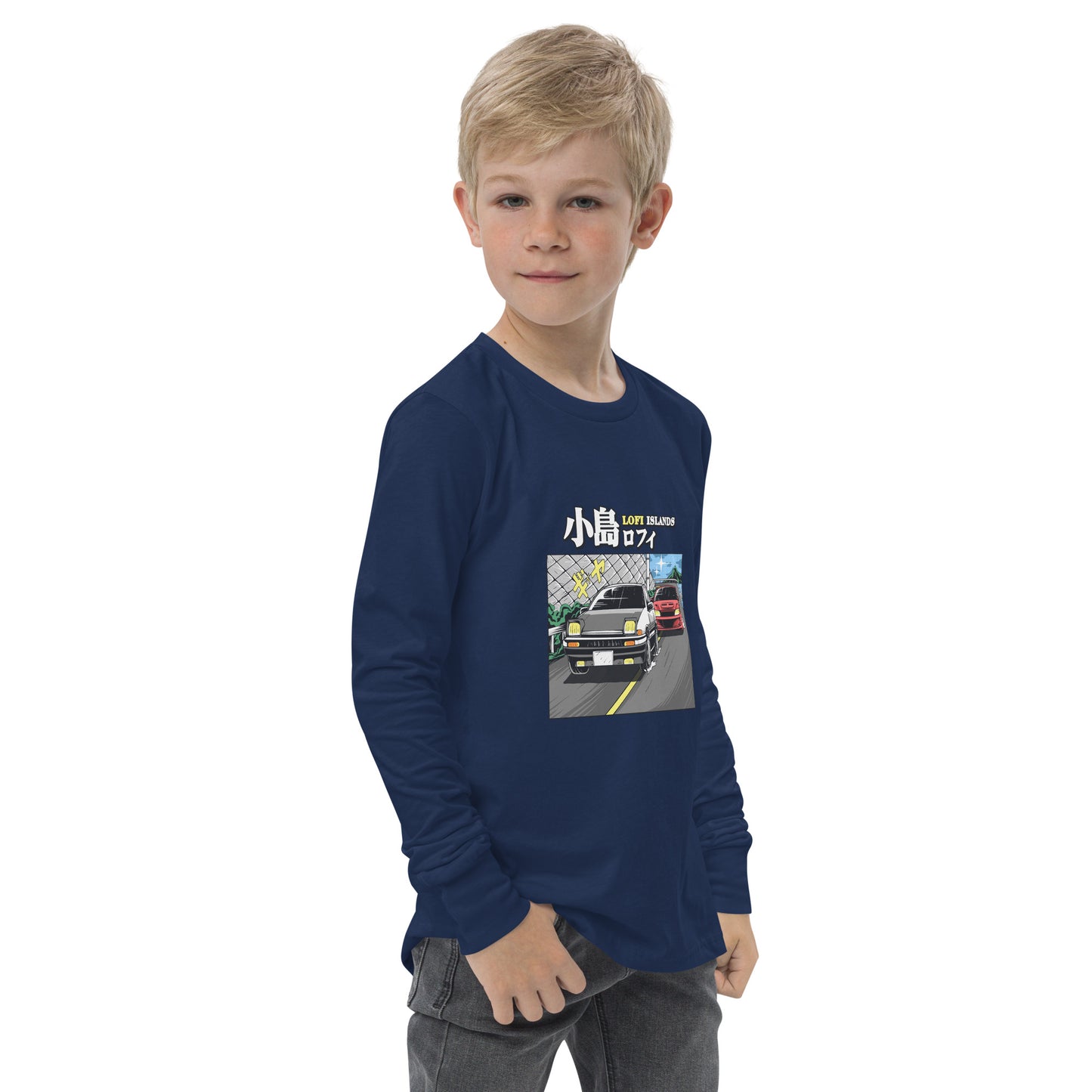 Island Drive Youth Long Sleeve Tee