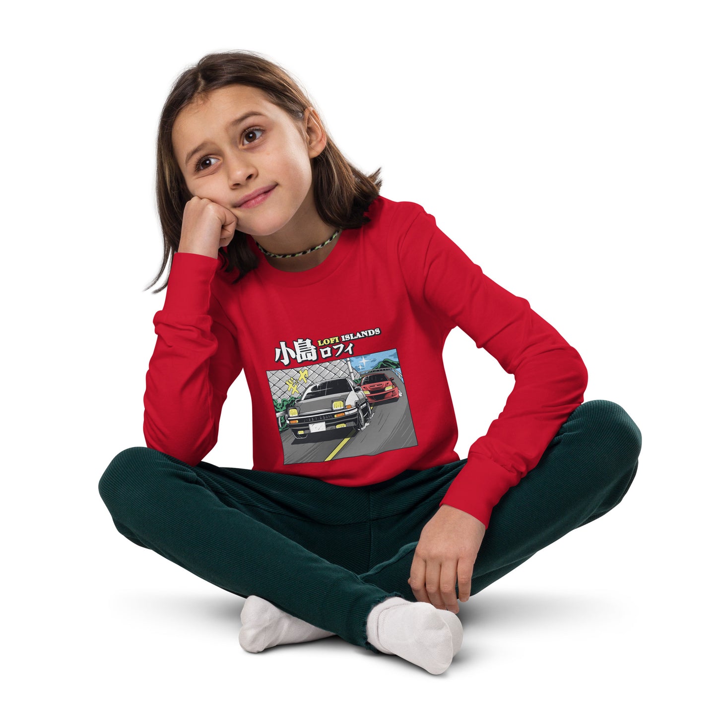 Island Drive Youth Long Sleeve Tee