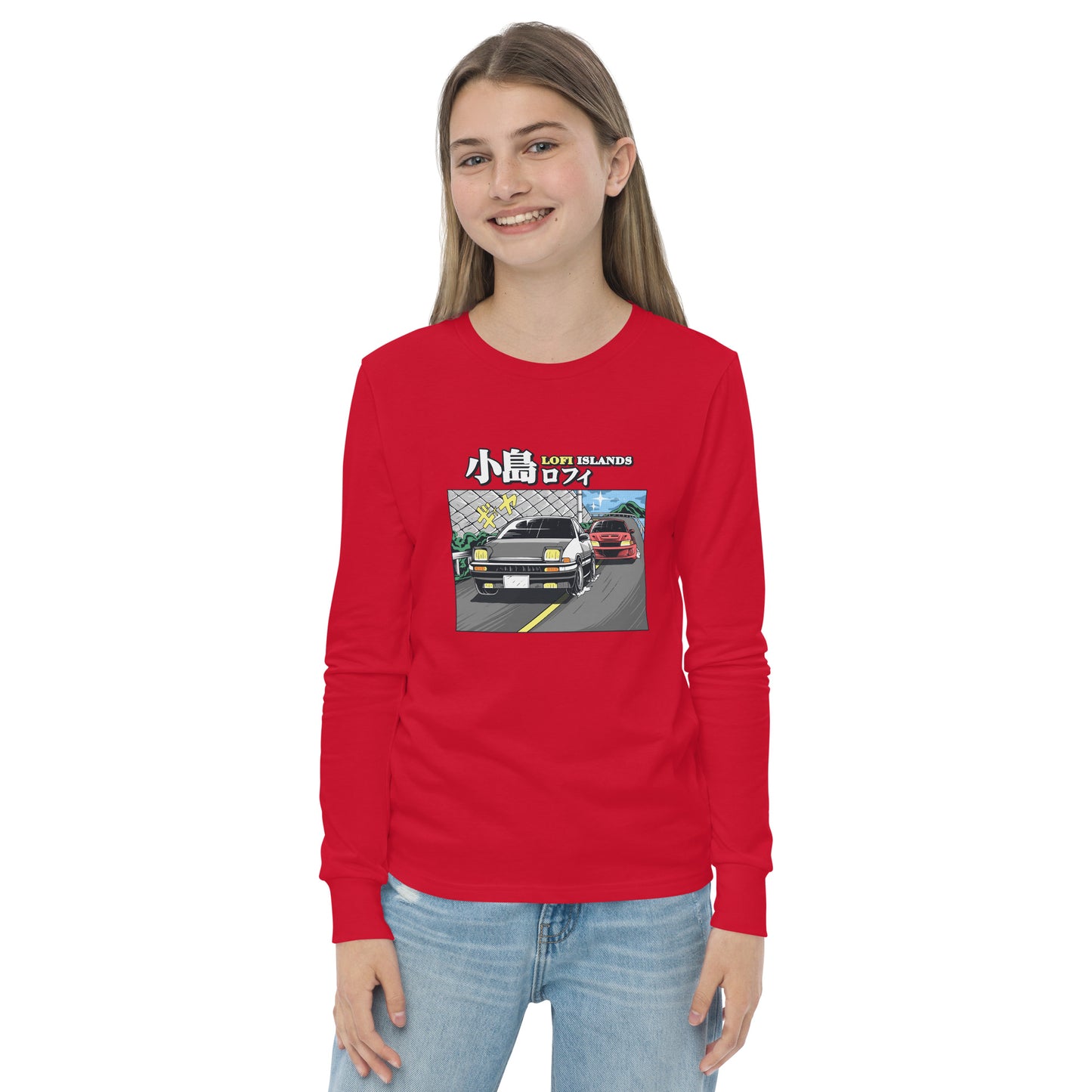 Island Drive Youth Long Sleeve Tee