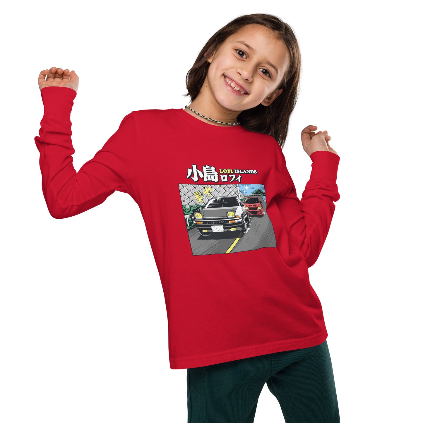 Island Drive Youth Long Sleeve Tee