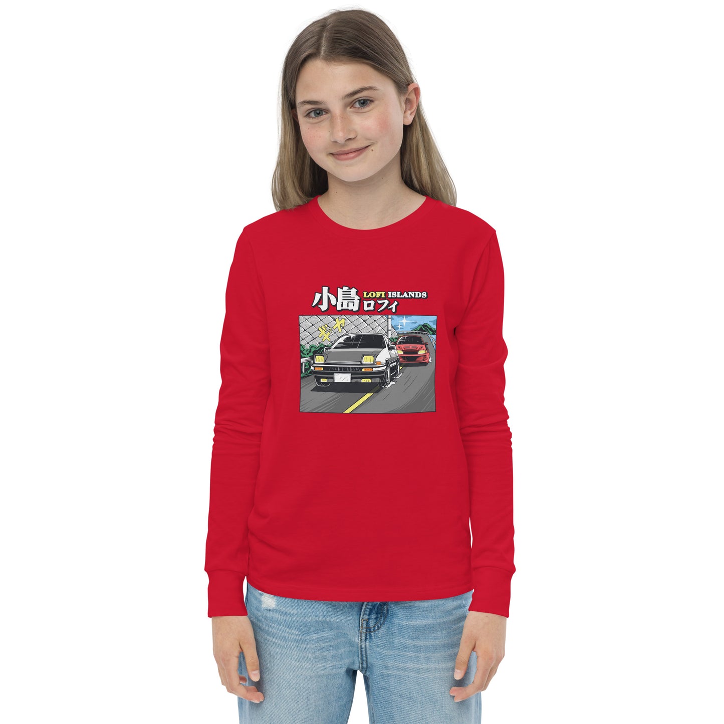 Island Drive Youth Long Sleeve Tee