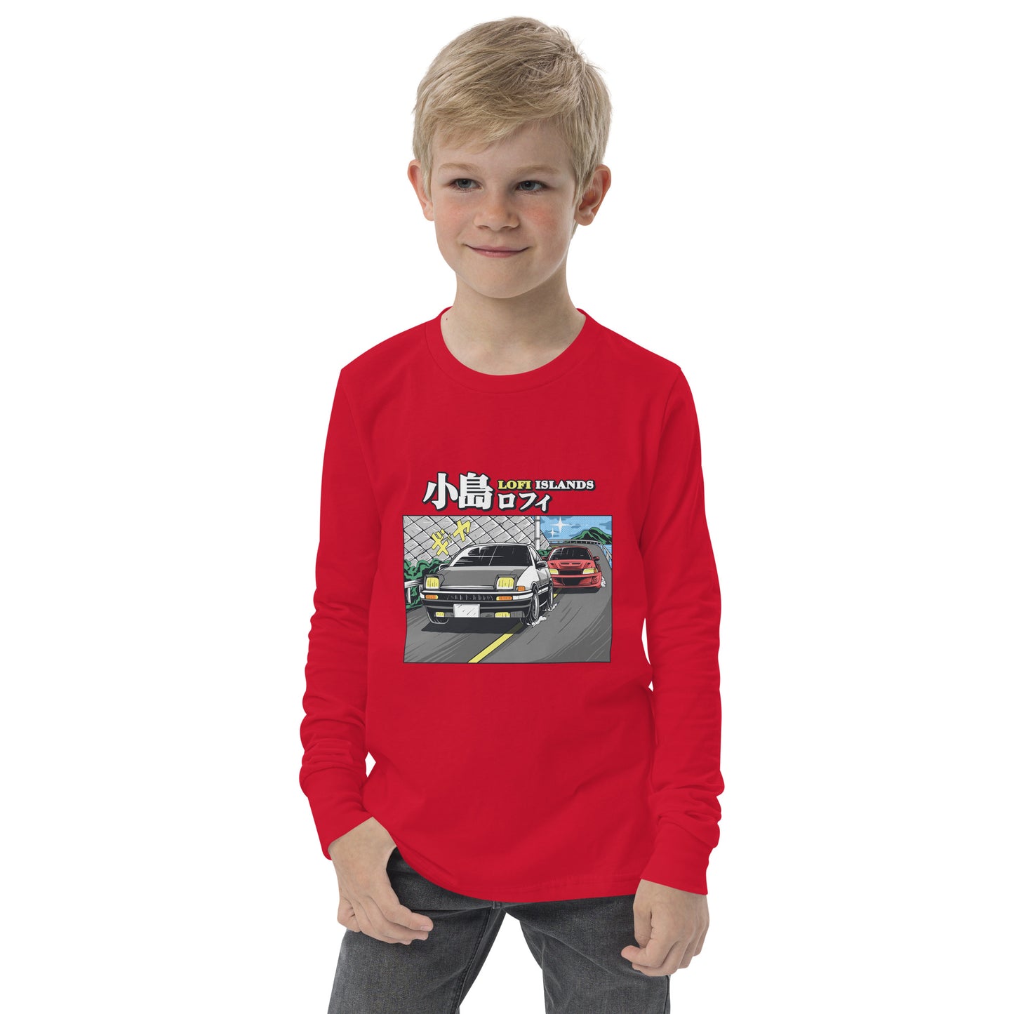 Island Drive Youth Long Sleeve Tee