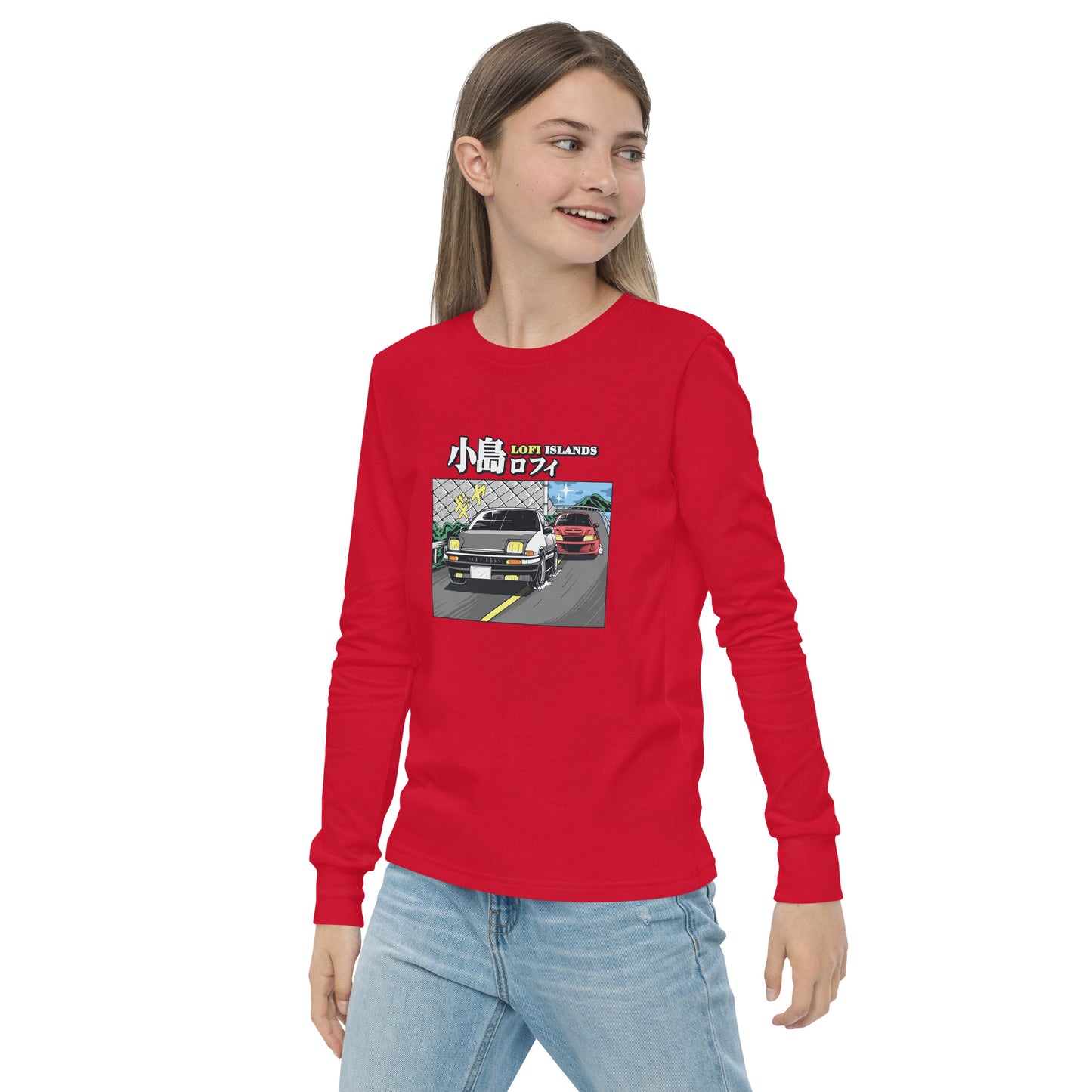 Island Drive Youth Long Sleeve Tee