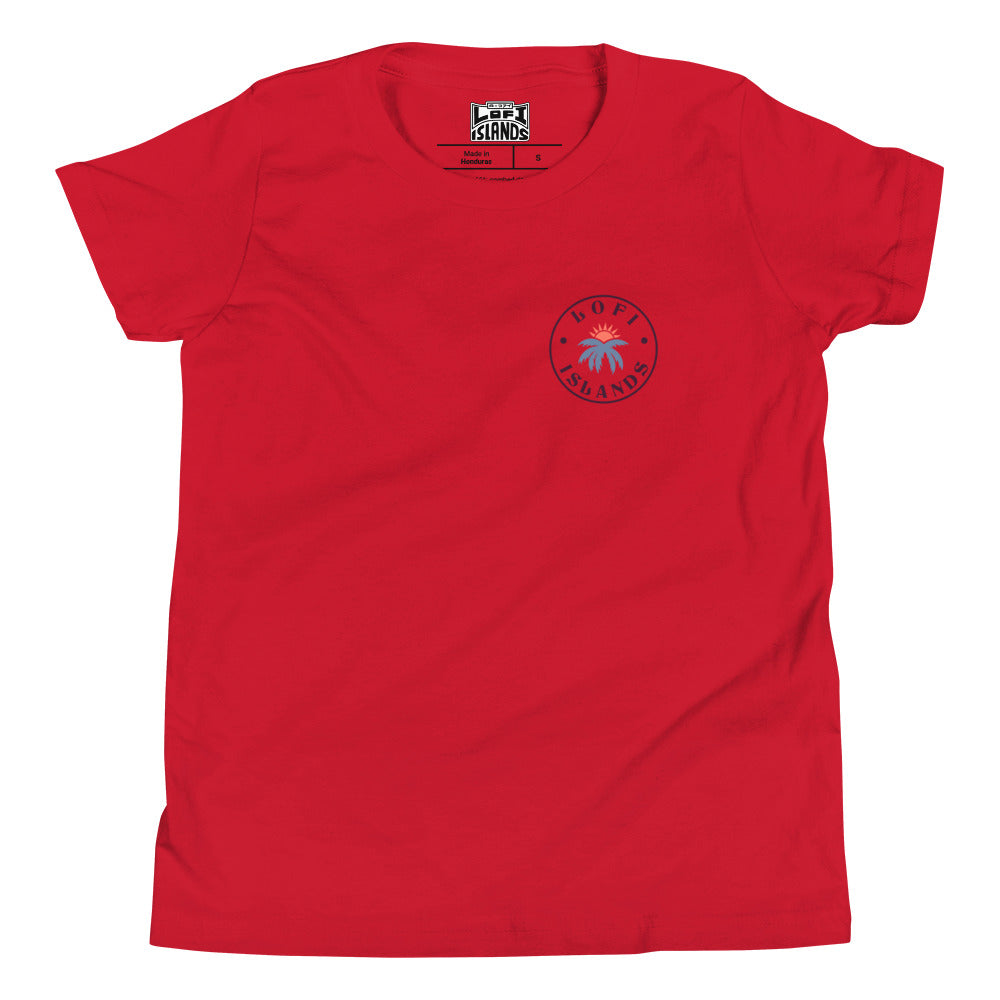 Red Vinyl Records Youth Short Sleeve T-Shirt