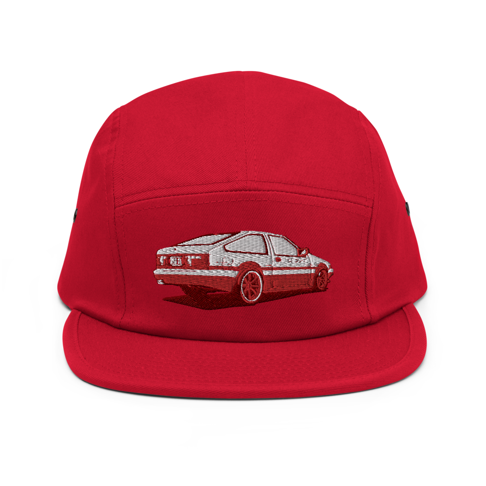 Hachi Roku Red Five Panel Cap