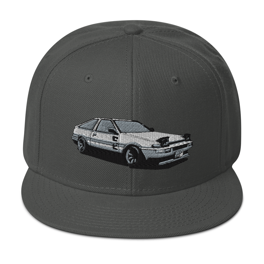 Hachi Roku Grey Snapback Hat