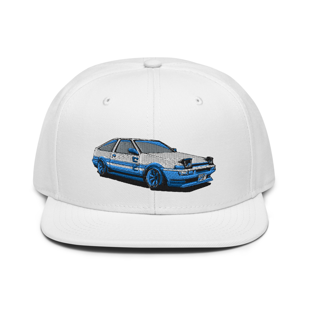 Hachi Roku White Snapback Hat