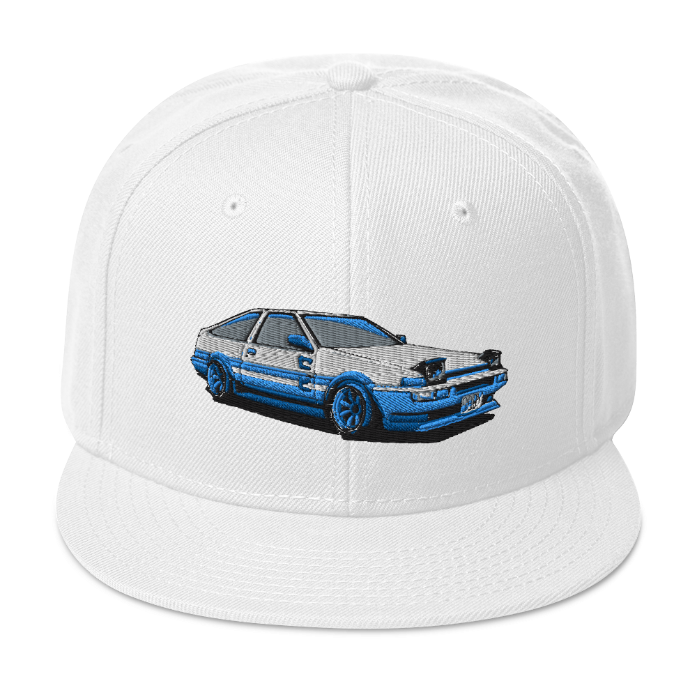 Hachi Roku White Snapback Hat