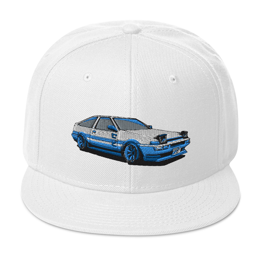 Hachi Roku White Snapback Hat