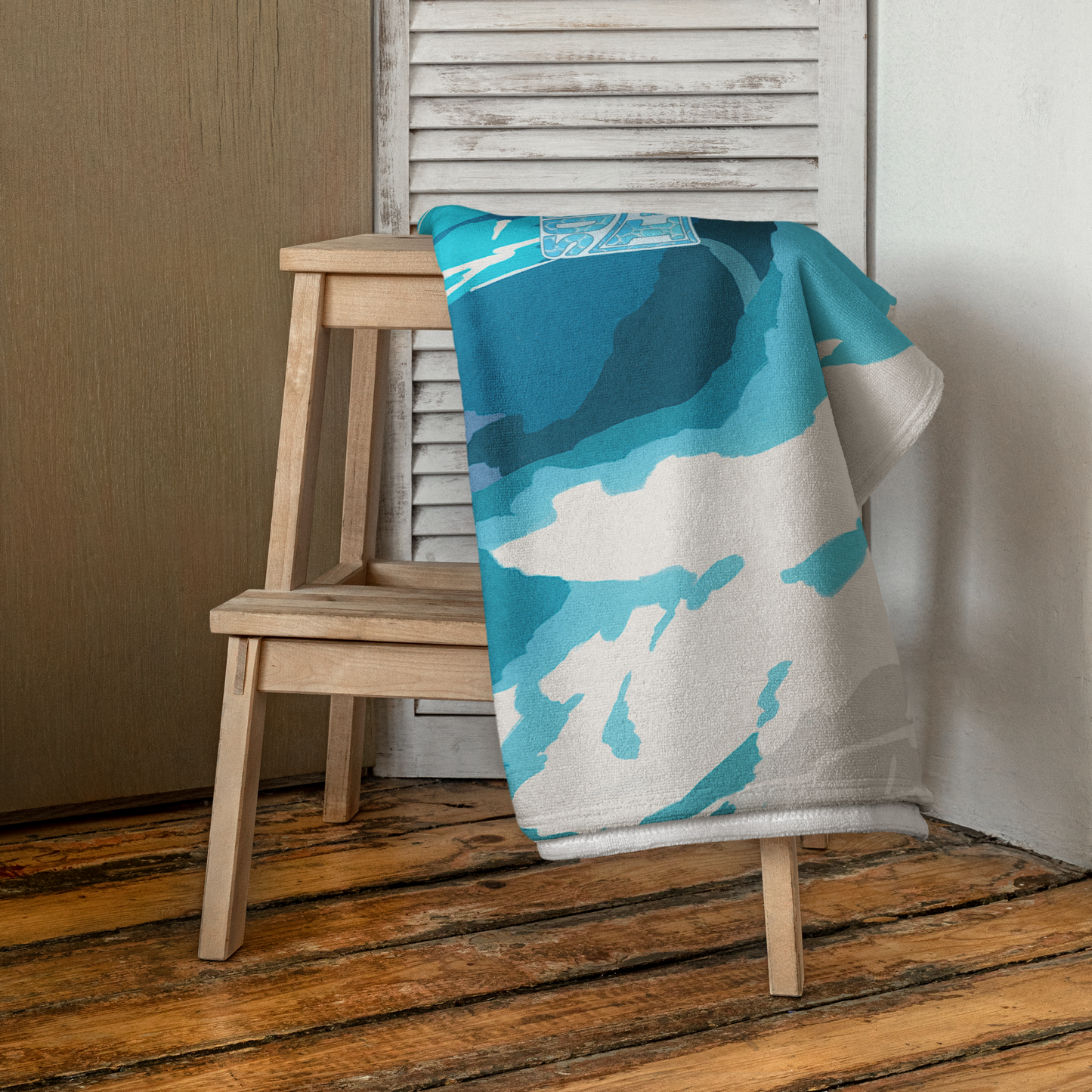 Ocean Wave Towel