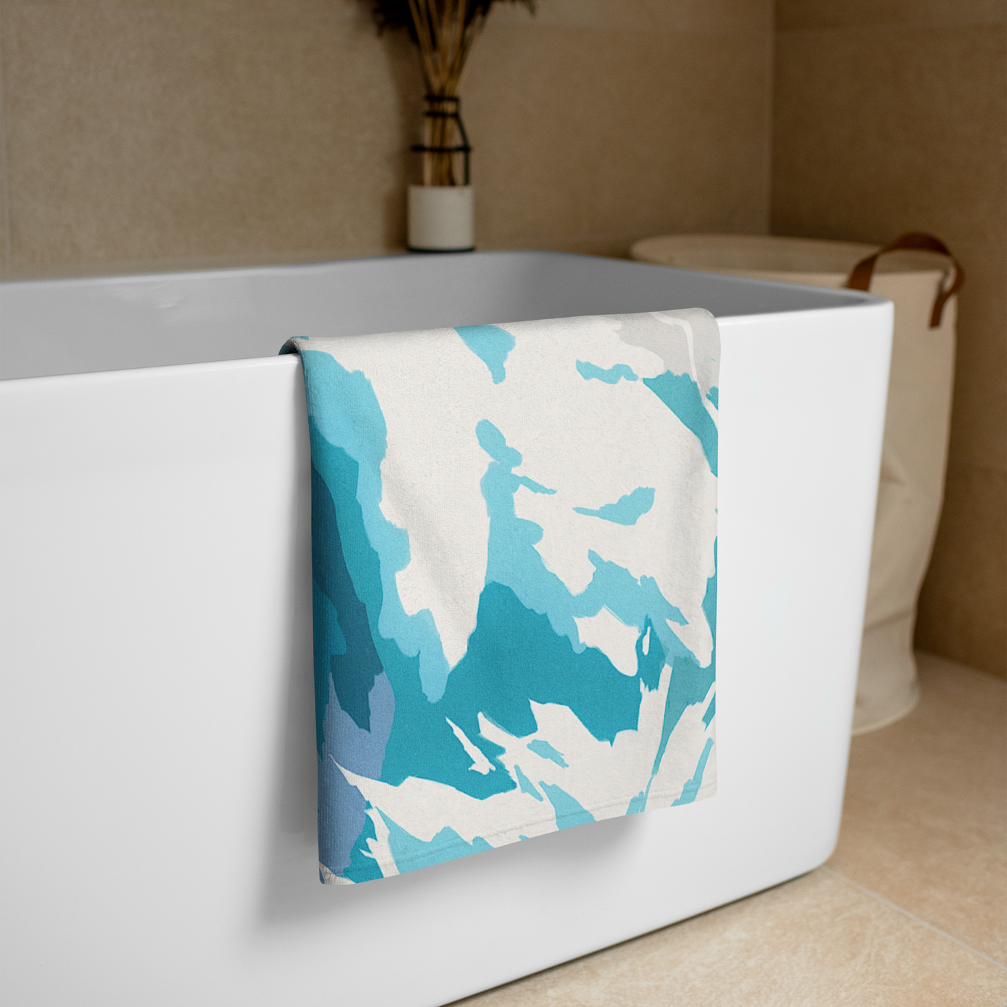 Ocean Wave Towel